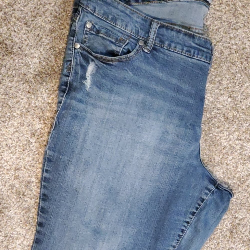 Torrid Distressed Boyfriend Jeans